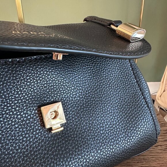 NWT! New! Marc Jacobs Boho Grind Shoulder Bag - Black - Picture 11 of 16